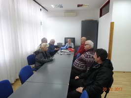Snimak sastanka sa delegacijom Saveza slijepih F BiH