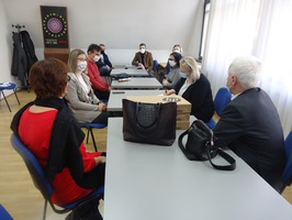 Delegacija općine Novi Grad sa članovima Udruženja, dodjela tri laptopa
