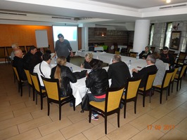 Snimak učesnika treninga pisanja projekata u Bihaću