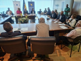 Snimak učesnika okruglog stola sa institucijom Ombdusmena, koji je održan u Parlamentarnoj Skupštini BiH