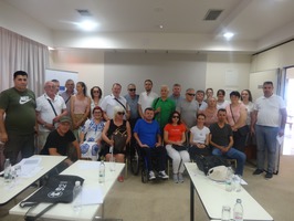 Snimak učesnika prvog treninga za organizacije OSI na temu strateškog planiranja